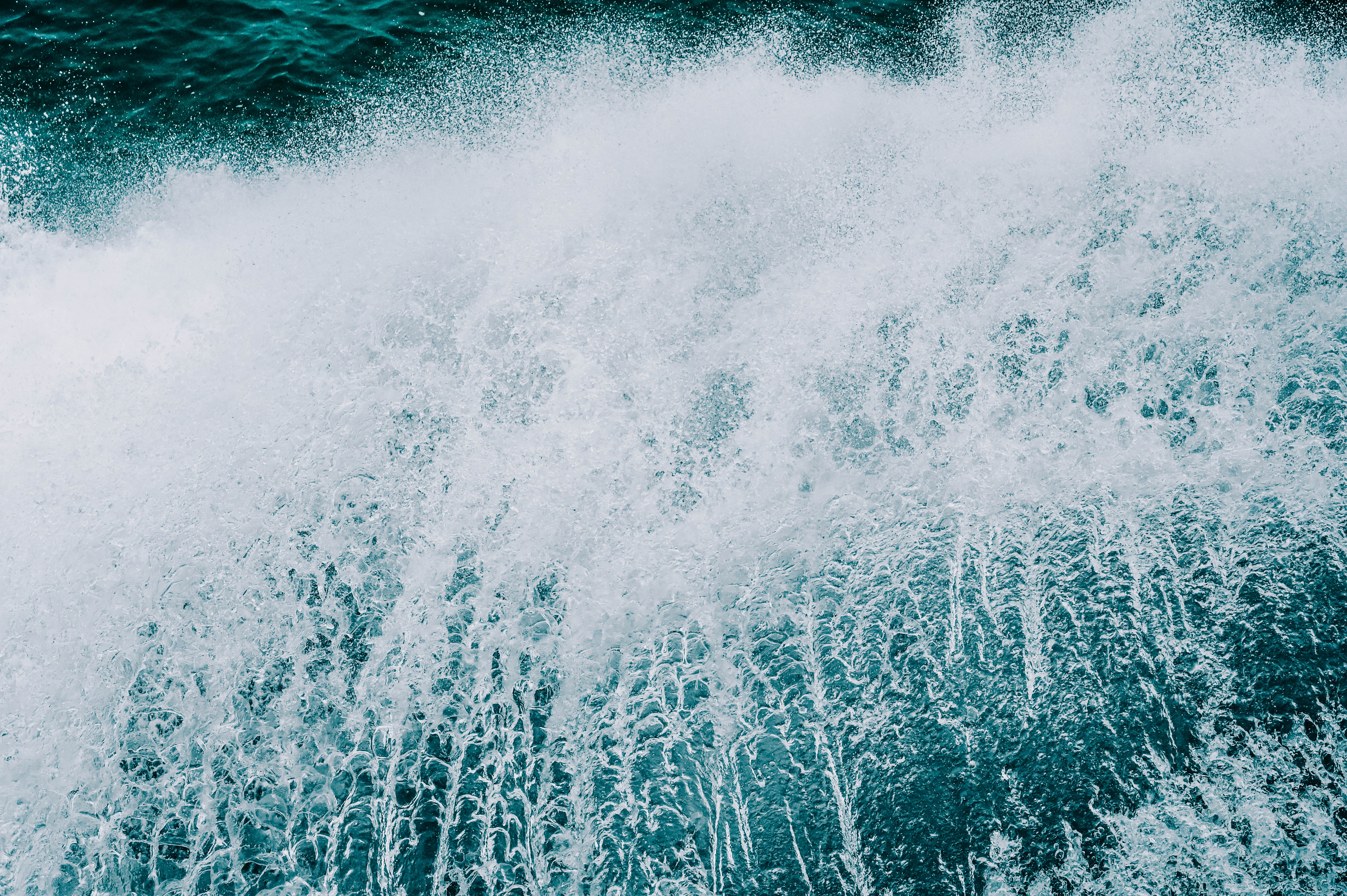  Sea Water Hitting the Ferry